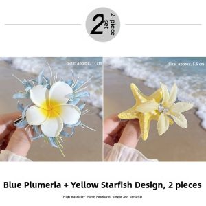 NING ZHOU | Beach Vacation Style Hair Clip for Photography Fringe and Side Bangs Management