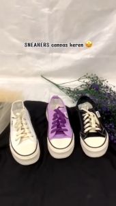 Sepatu Sneakers Wanita Canvas Shoes Fashion SK 281
