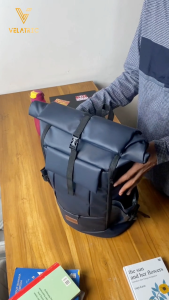 VELATRIC - Tas Ransel Pria Backpack Vegas 1.0 - Tas Laptop Punggung Travelling Outdoor Pria Wanita Tas Laptop Travellbag Backpackeran Bayar Ditempat
