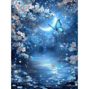 BILIBILI | 500/1000/1200/2000PCS Jigsaw Puzzle Moon Butterfly Flower Landscape Art For Adults Great Weekend Relaxation And Family Fun Gift