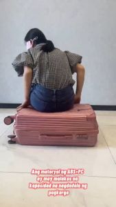 TZJM Suitcase Luggage Signature 2IN1 Flawless ABS + PC Hardcase Luggage Bag  Suitcase 20 + 24 Material