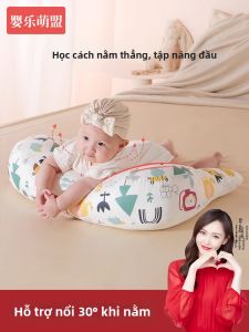 YINGLEMENGMENG | Gối Đỡ Đầu Giúp Ngủ và Nuôi Dạy Trẻ Phòng Ngừa Trào Ngược và Quấy Khóc