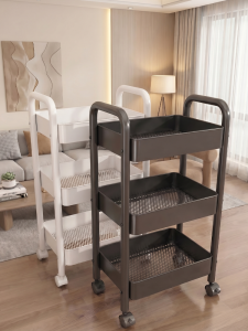 MINGZHIYIFAN | Multifunctional Moveable Storage Shelf