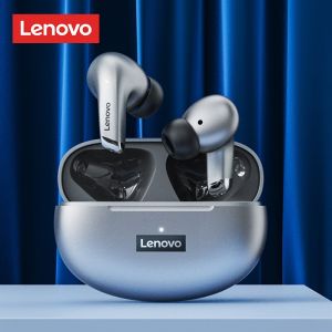100% Chính Hãng Lenovo LP5 Bluetooth 9D Stereo Thể Thao Chống Thấm Nước Tai Nghe Nhét Tai Không Dây Bluetooth Tai Nghe Có Mic