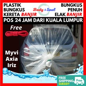 Flood Car Bag Anti-Flood Full Wrap Heavy Duty Plastic Reusable Waterproof Protection for Myvi Axia Iriz