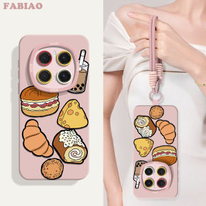 Fabio Silicone Phone Case Full Cover with Lanyard for Honor Magic8Pro New Model Magic6Pro Couples Original High End Versatile Protective Cover