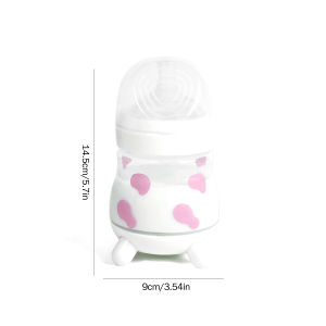 Cow Newborn Bottle 180ML/270ML Baby Bottle PP Bottle Anti-flatulence Bottle BPA Free Bottle Cute Cow Shape