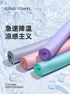 Cooling Sport Towel Quick Dry Sweat Absorbent Gym Running Badminton Womens Basketball Cooling Ice Towel Sweat Absorbing