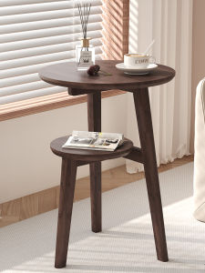 เคาน์เตอร์ด้านข้างสไตล์โมเดิร์น ชั้นวางของทรงกลม โซฟา รูปหัวม้า จัดวางในบ้าน ขนาดเล็ก เครื่องดื่ม ตกแต่งห้องนอน