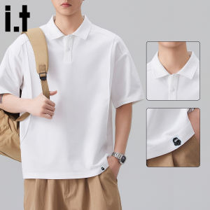 FINGERCROXX | Turn-down Collar Loose Leisure Polo Shirt