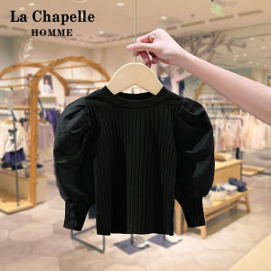 LA CHAPELLE HOMME | Áo Thun Knit Tay Bồng Thời Trang Cho Bé Mùa Thu
