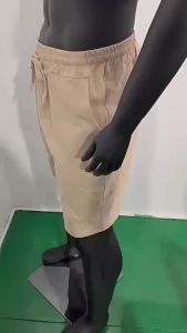 Quần Short Golf Nam Chất Liệu Lanh Trơn Màu Mùa Hè 2026 Thoáng Khí Thể Thao Mặc Thường Ngày Dáng Rộng Thích Hợp Cho Bãi Biển Và Chạy Bộ