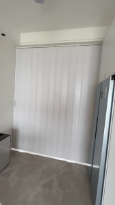 Folding Door PVC Accordion Sliding Door Home Balcony Bathroom Shop Simple door 0-Formaldehyde