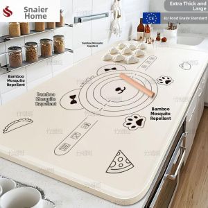 FEIZHUXIANSEN | Antibacterial Thickened Silicone Chopping Board