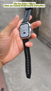 Dây đeo Nylon+Silicon dành cho Huawei Watch Fit 5/5 Pro/Fit 4/4 Pro/Fit 3