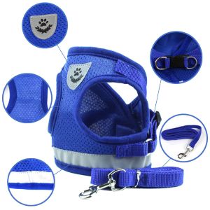 Cat Leash Cat Harness Leash Pet Leash for Cat Adjustable Cat Leash Harness cat collar leash set