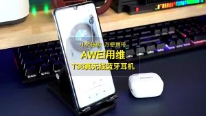 Original Awei T36 Bluetooth Earphone 5.3 Wireless Earbud Touch Control HIFI Stereo In-Ear Earbuds