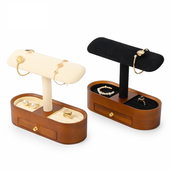 Oirlv Grijs Microvezel Sieradentrays met 12 Vakjes voor Oorbellen, Armbanden, Display Organizer Tabletts