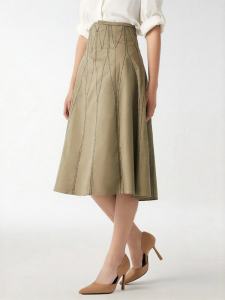 Vero Moda | Chân Váy Midi A-Line Cao Bụng