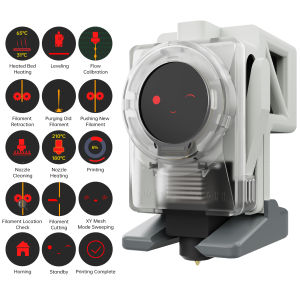 BIGTREETECH Panda KNOMI Screen Customize UI OTA Firmware Display for 3D Printers Bambu Lab P1 X1 A1 A1 Mini Printers