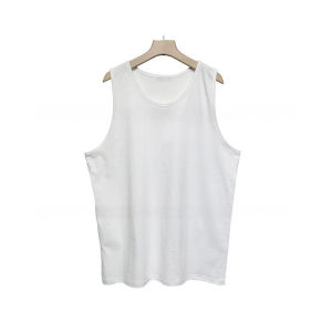 DAVID&ME | Pure Cotton Gray Loose Mens Vest