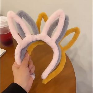 Murah Banget - Bando Lucu Karakter Hewan Bulu Halus / Bando Motif Kuping Kelinci Beruang / Bandana Wanita Anak dan Dewasa Fashion Korea