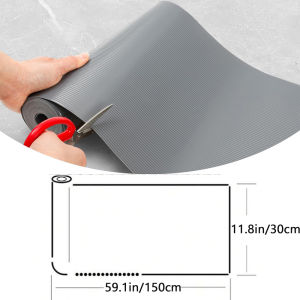 1 Roll Shelf Liner Kitchen Cabinet Drawer Liner Kitchen Shelf Liner Non-slip Easy-to-clean Liner Non-adhesive Refrigerator Liner
