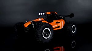 KIKIV 2.4GHz Alloy Remote Control Mobil Mobil Dengan Lampu Drift Mobil RC/Mobil RC Balap Off-road/1:16 Balapan Kecepatan Tinggi