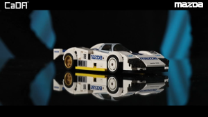 CaDA Mazda 787B Sports Car Brick DIY 1:24 Scale Vehicles Set C55029W