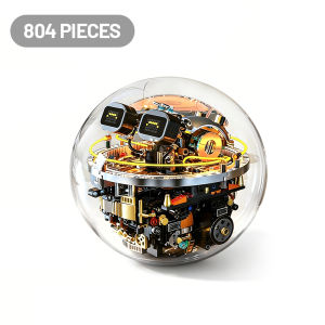 CONUSEA | Sci Fi Reconnaissance Robot Ball Remote Control Programmable Building Blocks Assembly Brick Model Smart Electronic Toy Gifts