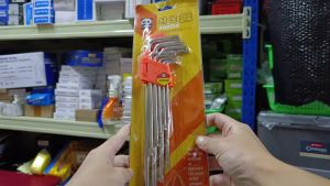 Kunci L Star Panda 9pcs Kunci L Lubang