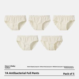 Aimo | Pure Cotton Triangle Womens Underwear Anti-Bacterial Seamless Large Size Shorts Comfortable Breathable Briefs Mid-Waist Design