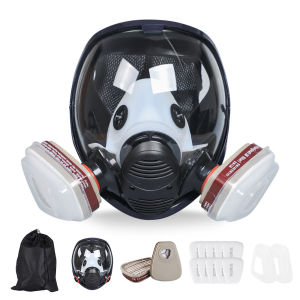 Chemical Gas Mask 6800 Dust Respirator Anti-Fog Full Face Mask Filter For Industrial Acid Gas Welding Spray Paint Insecticide