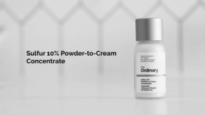 The Ordinary Sulfur 10% Powder-to-Cream Concentrate Target Blemishes Soothe Spot Redness Control Excess Oil For Acne Prone Oily Skin Local Spot Treatment