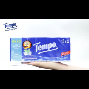 [COMBO 2] Khăn Giấy Bỏ Túi Tempo Regular 10 Gói Bền Dai Thương Hiệu Đức