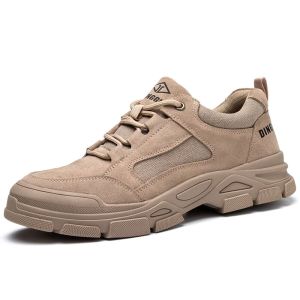 DINGGU | Steel Toe Anti-Smash Puncture-Proof Lightweight Insulated Work Shoes
