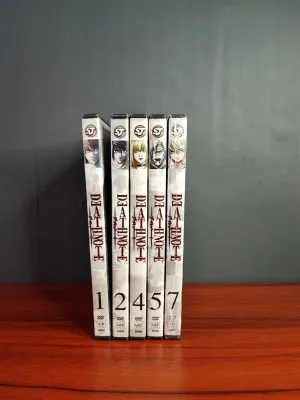 DVD Anime Death Note Vol 1 2 4 5 7 ( sealed )