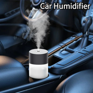 Portable Ultrasonic Air Humidifier Mini Essential Oil Diffuser with USB Sprayer and LED Lamp for Home Car or Office or house