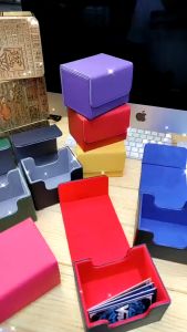 TCG Deck Box Kotak Kad【Side Load】| Card Storage Box For Pokémon Card Game Yugioh One Piece | D4