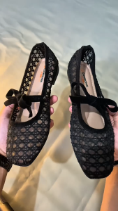 SV7N 002 Flat Shoes Wanita Cemberly Sepatu Flat Anti slip Size 36 Sampai 43