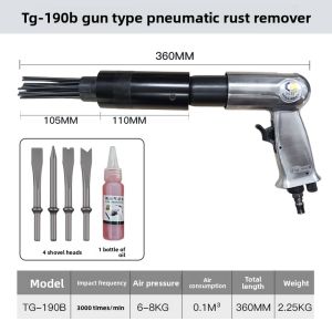 TAIGUAN | 19 Needle Pneumatic Rust Removal Gun