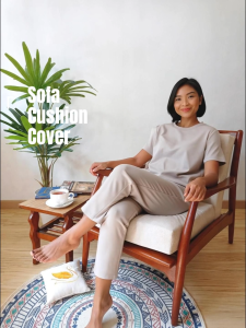 [Set of 2 pieces] SwanPillow JKR Sarung Kuysen Sofa Sahaja / JKR Sofa Cushion Cover ONLY