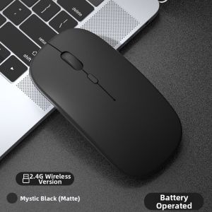 Wireless Bluetooth Silent Charging Mouse for Women Office Use