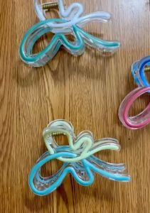 Kẹp tóc hình bướm Siêu Tiên Thạch. Kẹp tóc phong cách Hàn Quốc