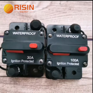 High Performance 300A/250A/200A/150A/100A/80A/60A 48V Car Truck Audio Stereo Amplifier Circuit Breaker Automatic Reset Fuse Holder Switch