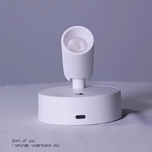 LED Reading Lights LED Wall Light with MagneticWall Mounted Sconces with 3 Color Temperatures Rechargeable Battery Magnetic Ball 360°Rotation Touch Control Lamps for Kids Study Bedside Closet