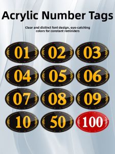 Acrylic Number Plate