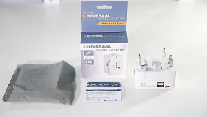 (SG LOWEST) Universal Travel Adapter Dual USB A Type C EU UK AU US CN JP Plug International Adaptor Wall Charger Convert