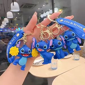 MÓC KHÓA CAO CẤP STITCH DỄ THƯƠNG MẨU MỚI