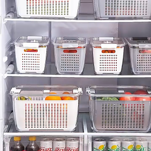 HỘP ĐỰNG THỰC PHẨM 2 LỚP THOÁT NƯỚC CAO CẤP - H365